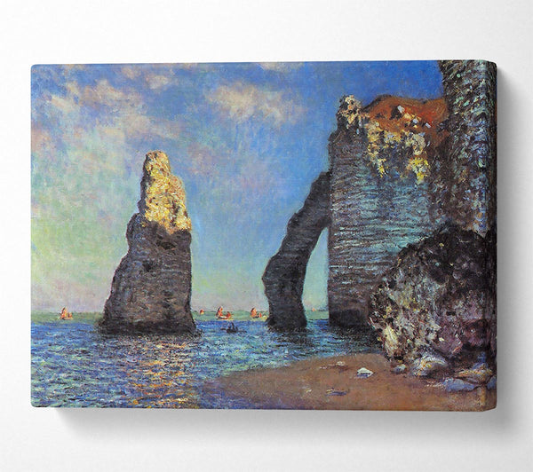 Monet The Rocky Cliffs Of Etretat