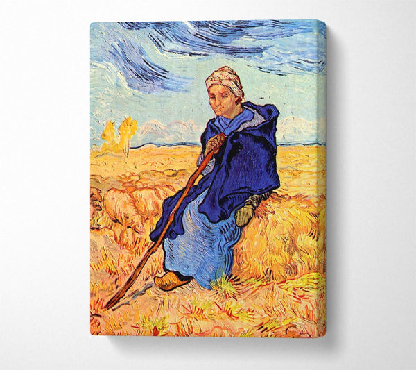 Van Gogh The Shepherdess