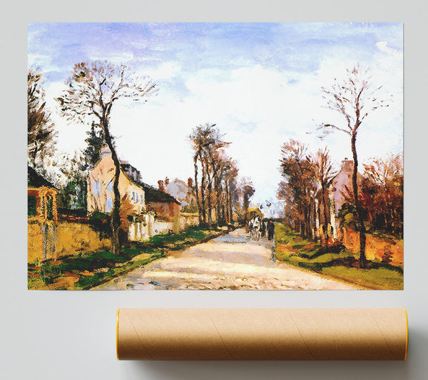 The Versailles Road 2 By Pissarro