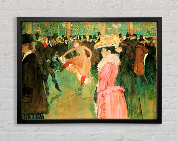 Toulouse Lautrec At The Moulin Rouge