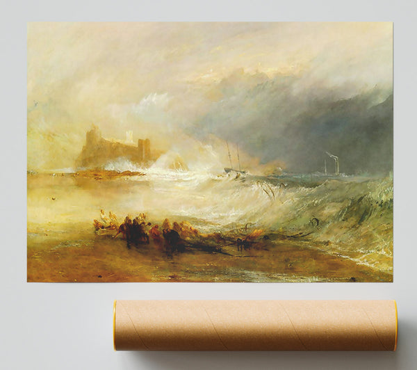 Joseph Mallord Turner Coast Of Northumberland