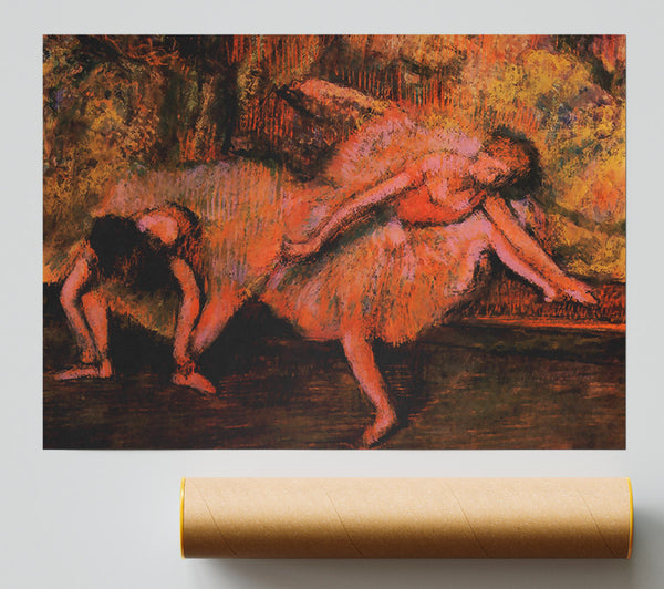 Degas Two Dancers On A Bank