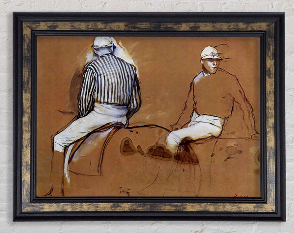 Degas Two Jockeys