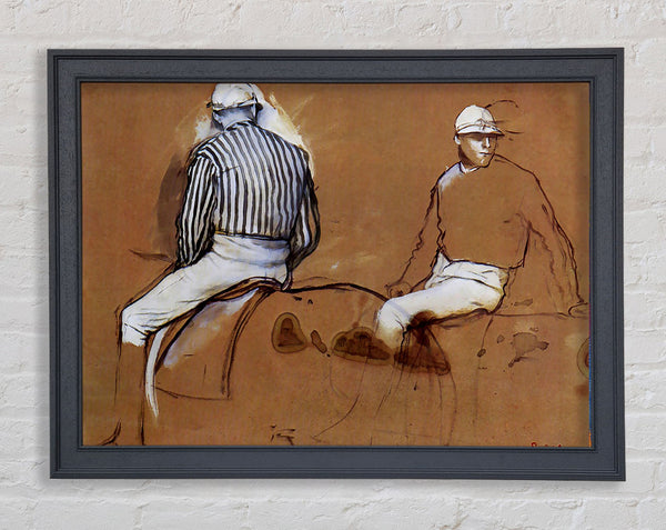 Degas Two Jockeys