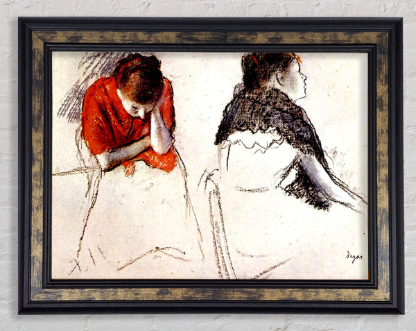 Degas Two Women Seated