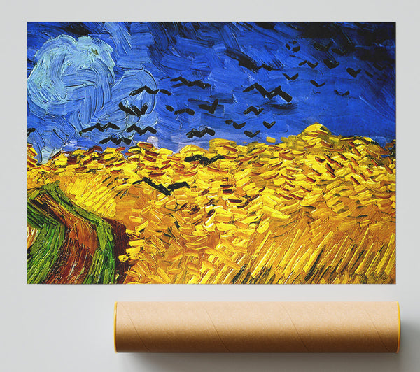 Van Gogh Wheat Field With Crows 02