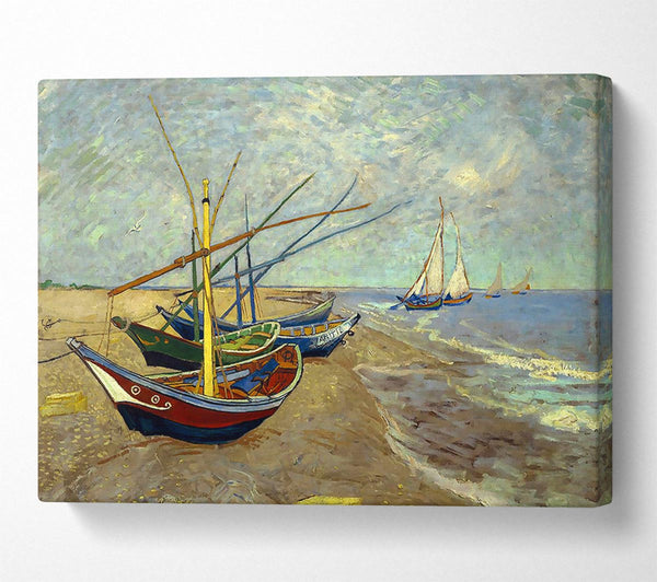 Van Gogh Fishing Boats At Sainte Marie