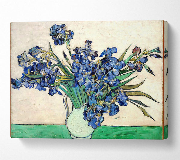 Van Gogh Irises In A Vase