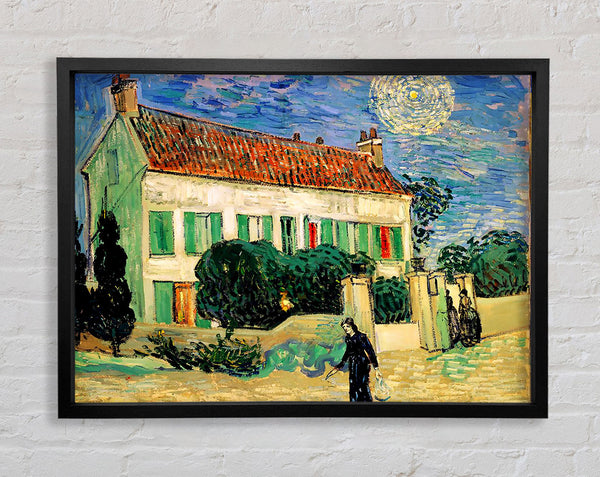 Van Gogh White House At Night