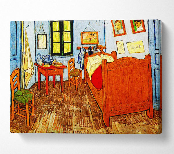 Vincent Van Gogh His Bedroom 4