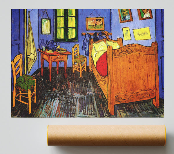 Vincents Bedroom In Arles By Van Gogh 6