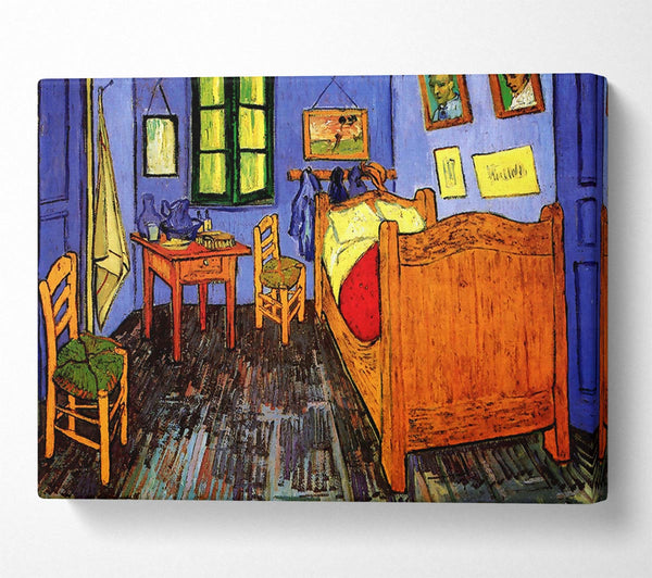 Vincents Bedroom In Arles By Van Gogh 6