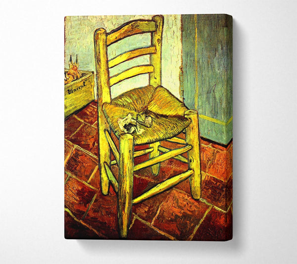 Vincent Van Gogh Vincents Chair With Pipe