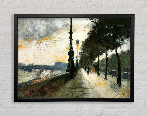 Waterloo Bridge In The Sun By Lesser Ury