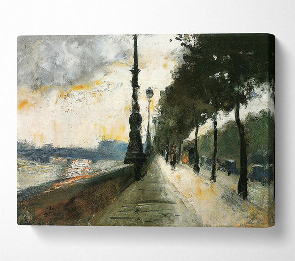 Waterloo Bridge In The Sun By Lesser Ury