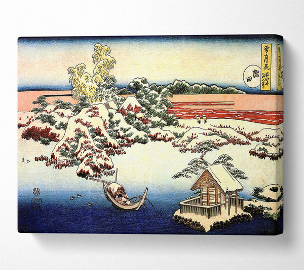 Hokusai Winter Landscape Of Suda