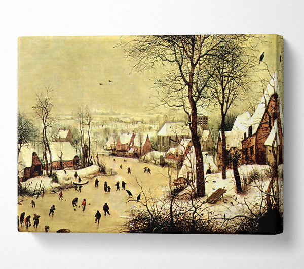 Pieter Bruegel Winter Landscape With Skaters