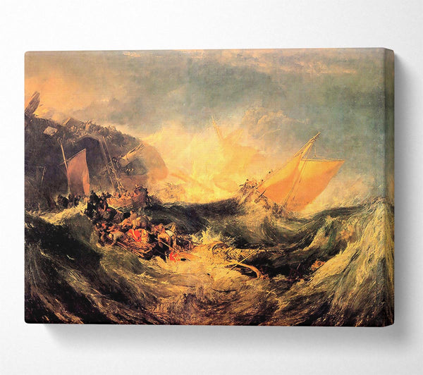 Joseph Mallord Turner Wreck Of A Transport Ship