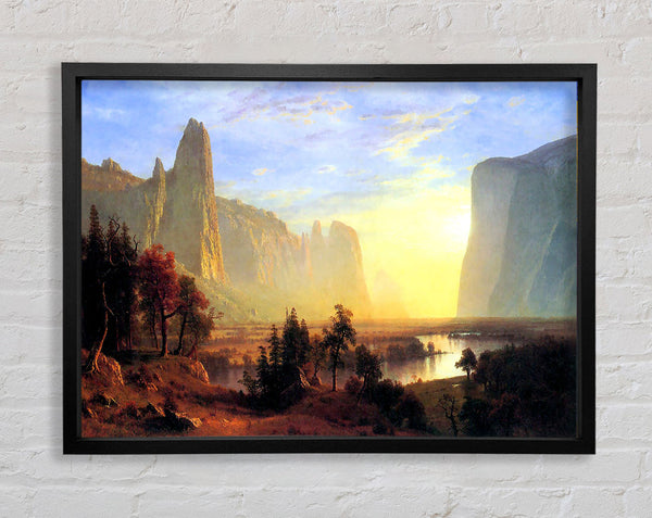 Yosemite Valley By Bierstadt