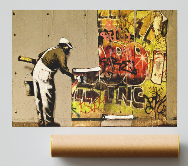 Banksy Wall Paper