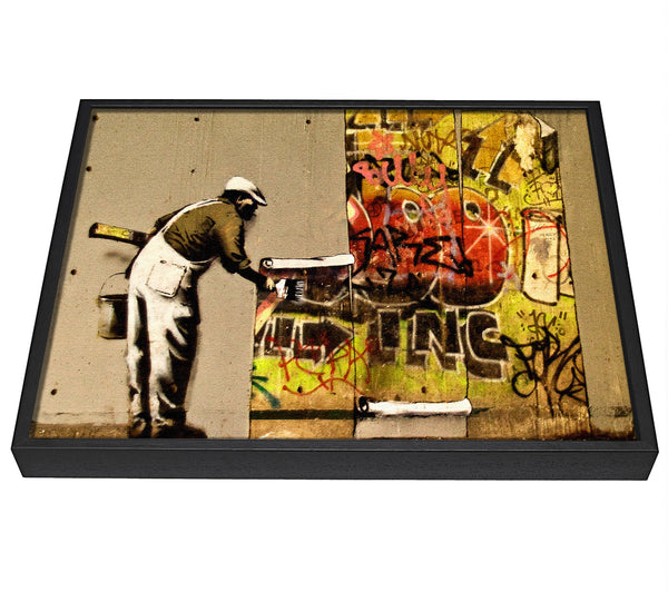 A picture of a Wall Paper framed canvas print sold by Wallart-Direct.co.uk