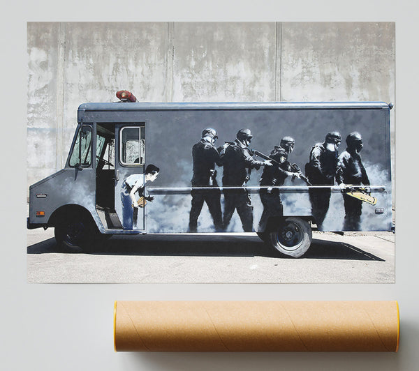 Banksy Swat Truck