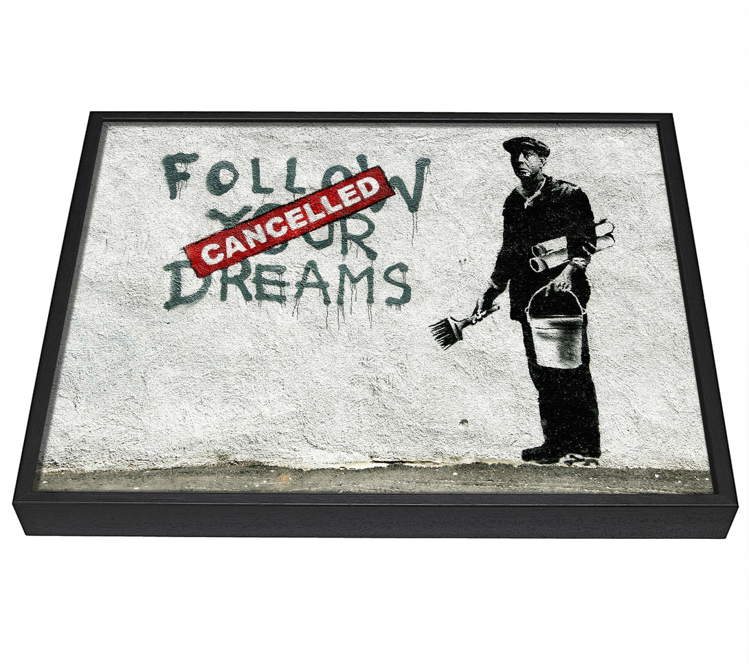 A picture of a Dreams framed canvas print sold by Wallart-Direct.co.uk