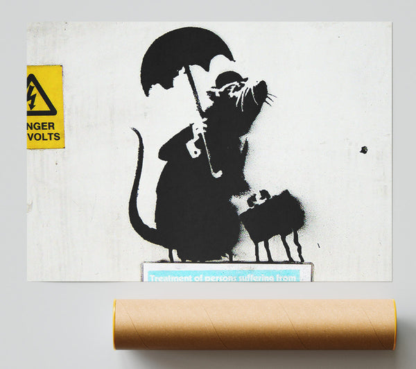 Banksy Electrical Rat