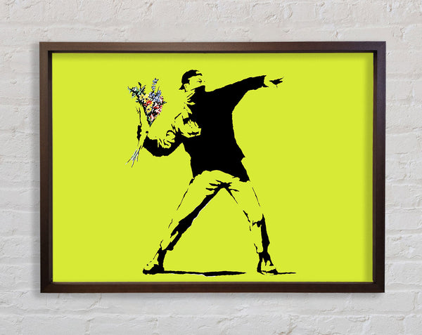 Flower Thrower Lime Green