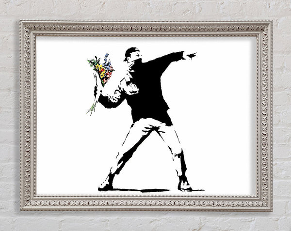 Flower Thrower White