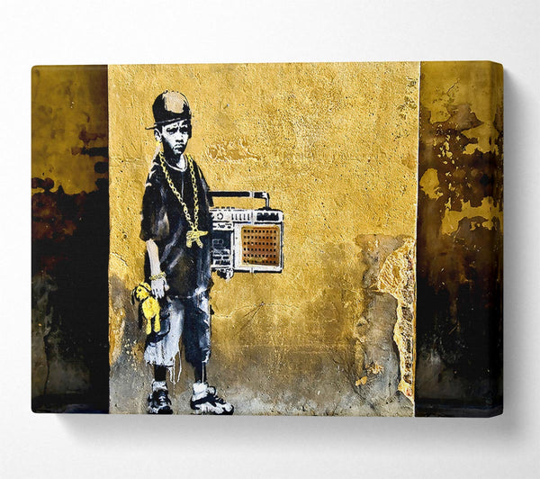 Banksy Ghetto Blaster