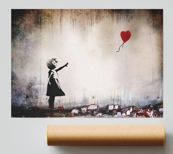 Banksy Heart Balloon