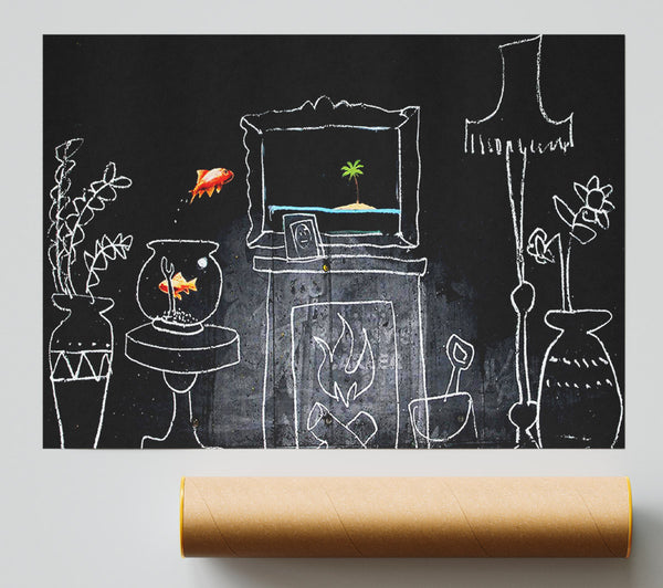 Banksy Home Drawing