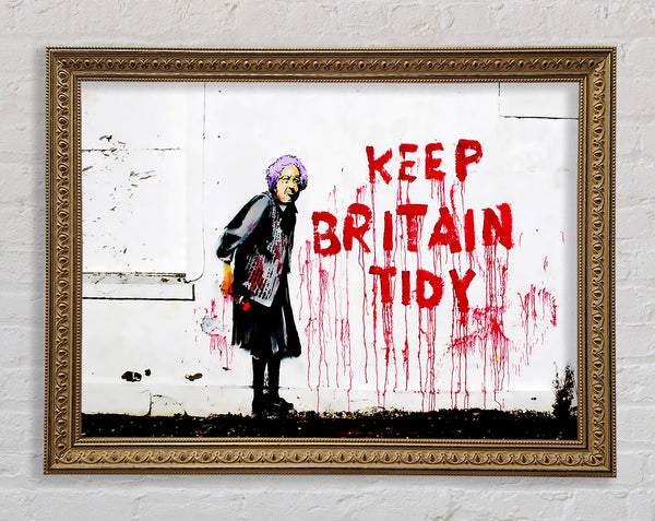 Banksy Keep Britain Tidy