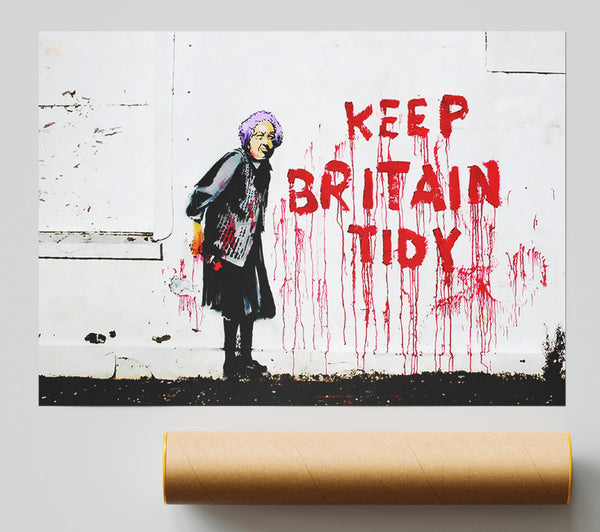 Banksy Keep Britain Tidy