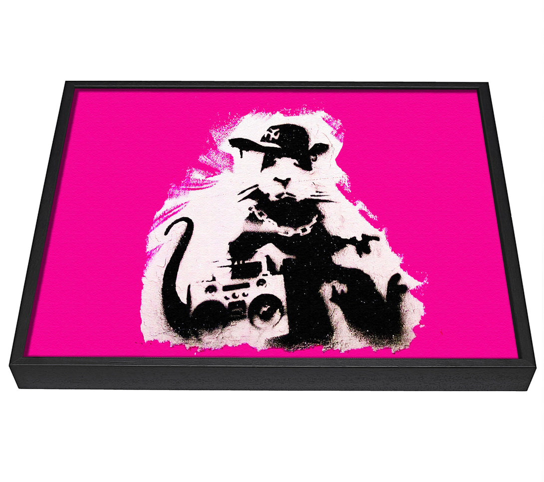 A picture of a Pimp Rat framed canvas print sold by Wallart-Direct.co.uk