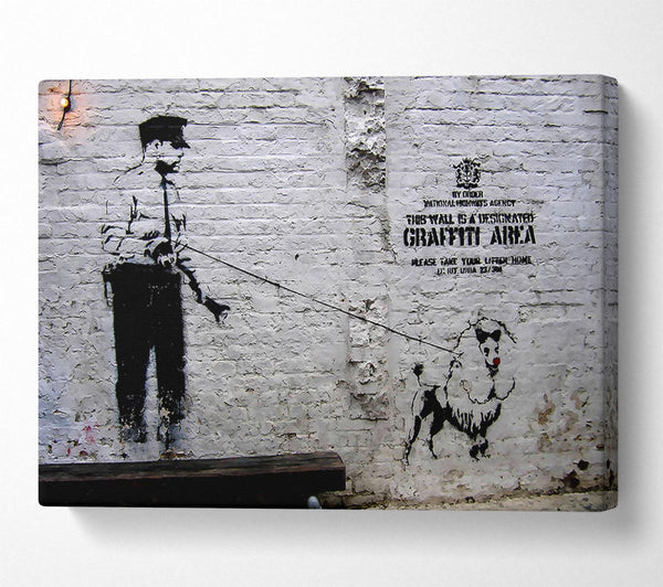 Banksy Police Dog