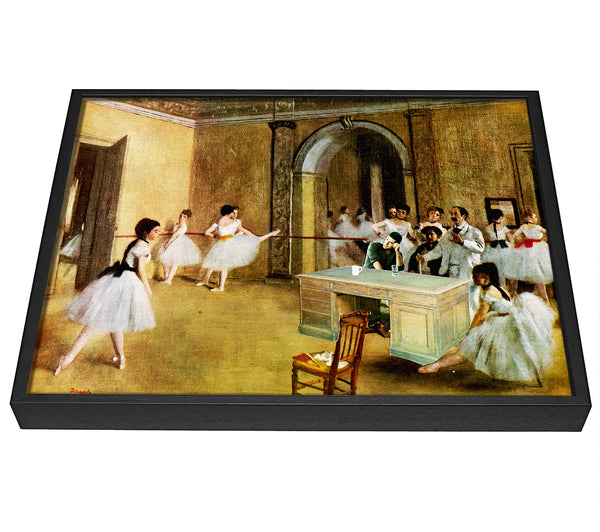 A picture of a Simon Cowell Ballet framed canvas print sold by Wallart-Direct.co.uk