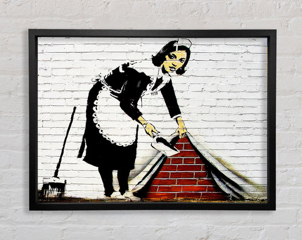 Banksy Sweep It Under The Carpet