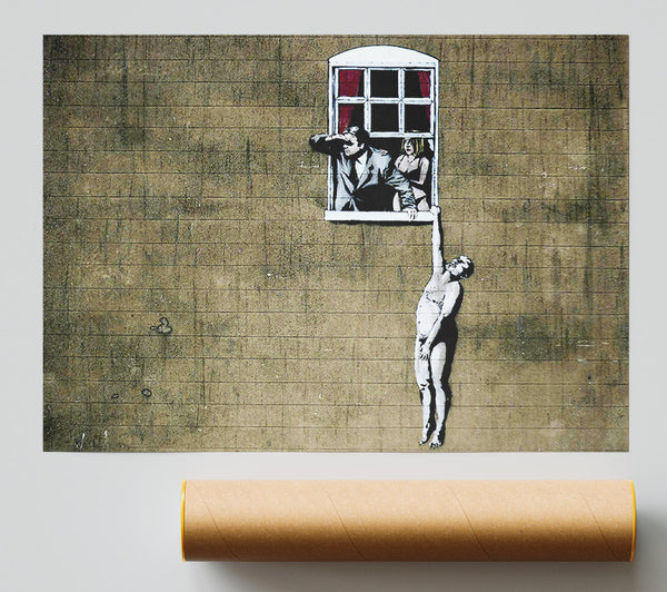 Banksy Window Lovers Original