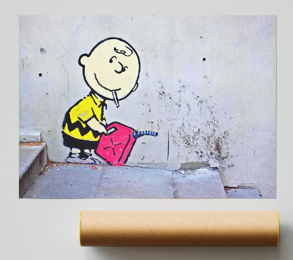 Banksy Charlie Brown