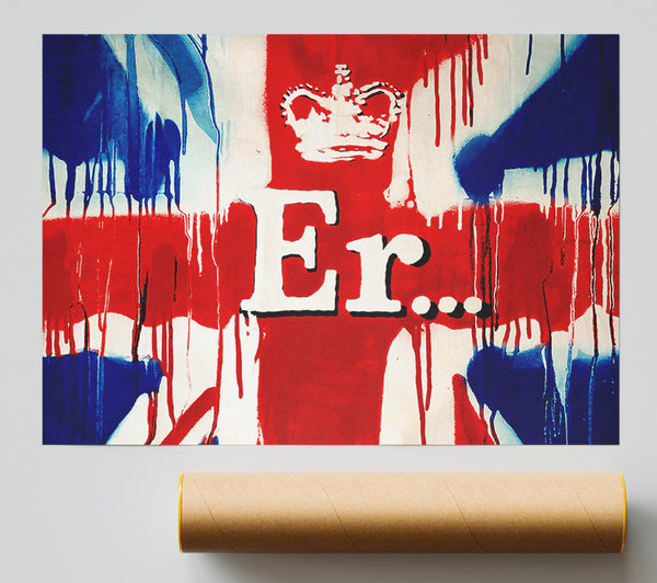 Banksy Er Flag