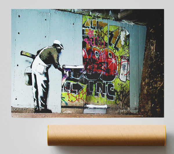 Banksy Grafitti Wallpaper