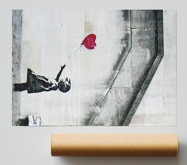 Banksy Heart Balloon Girl 20