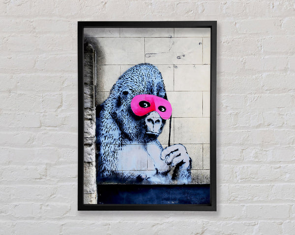 Pink Gorilla Mask