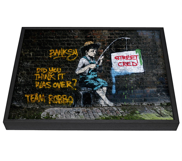 A picture of a Street Cred framed canvas print sold by Wallart-Direct.co.uk