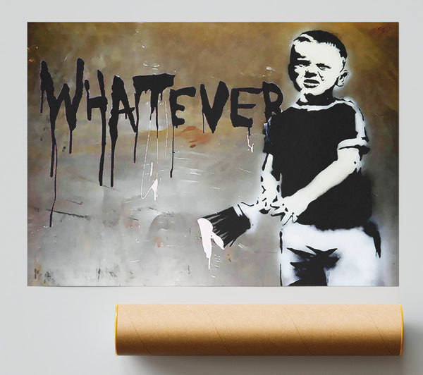 Banksy Whatever Kid