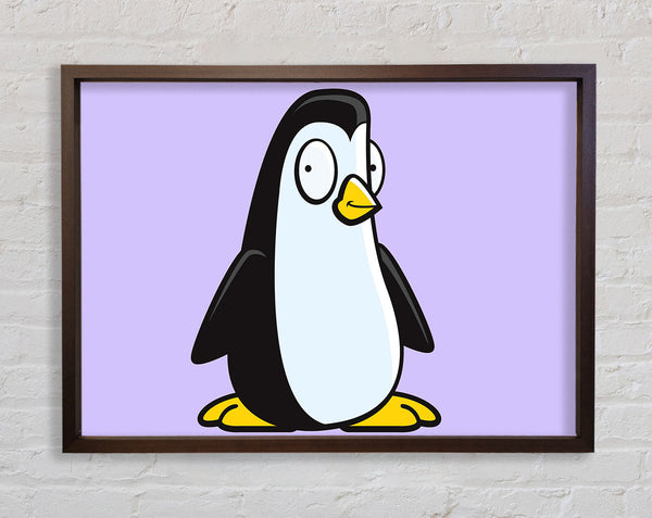 Funny Penguin Lilac