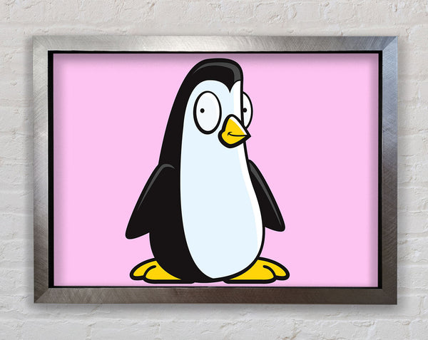 Funny Penguin Pink