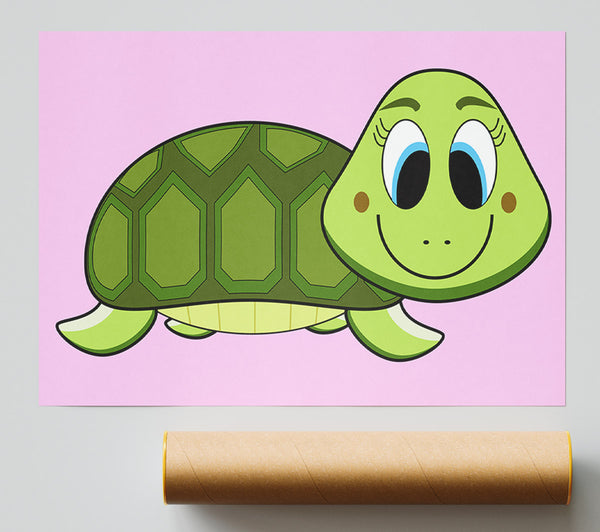 Happy Turtle Pink